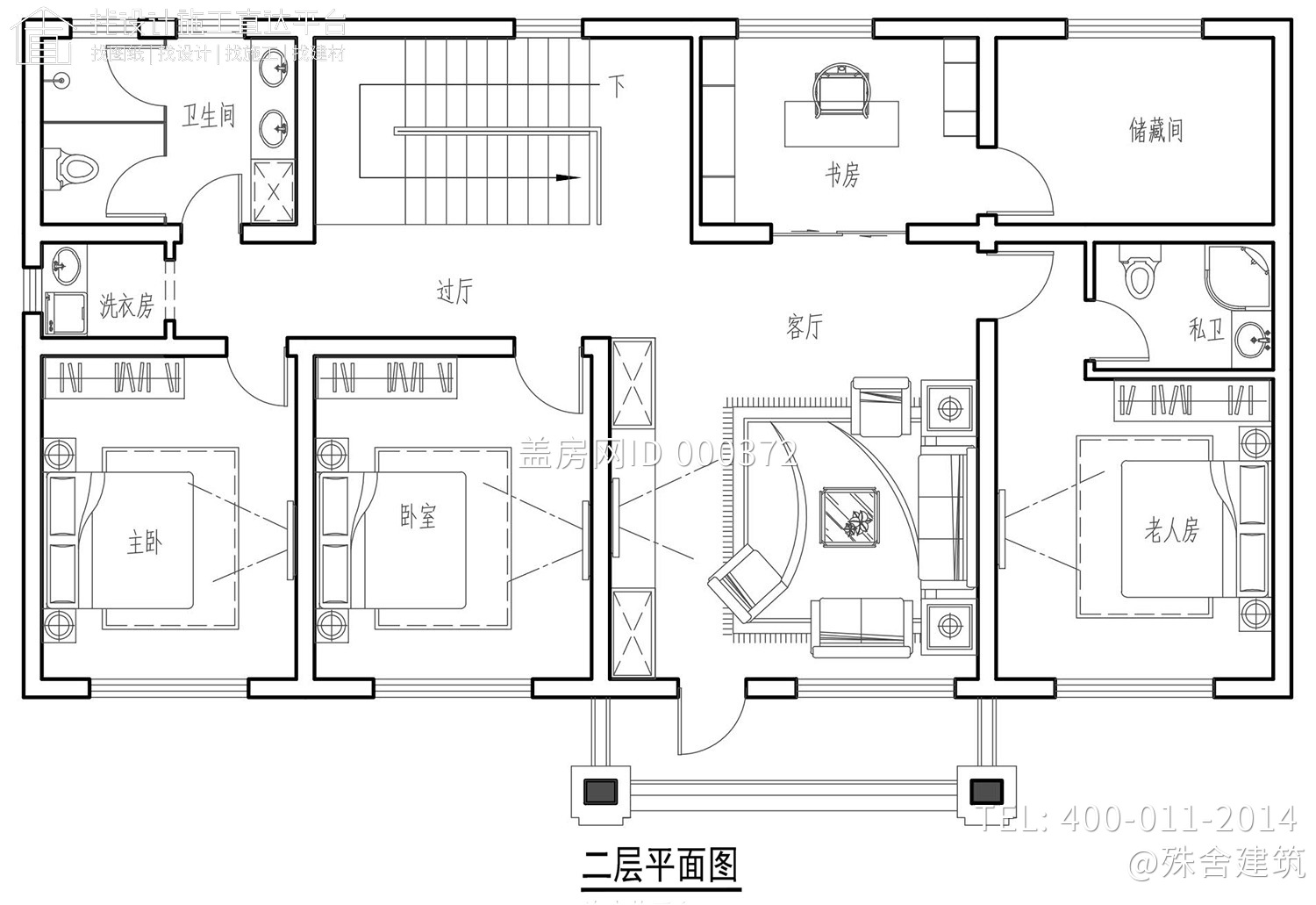 北京顺义张家新中式别墅