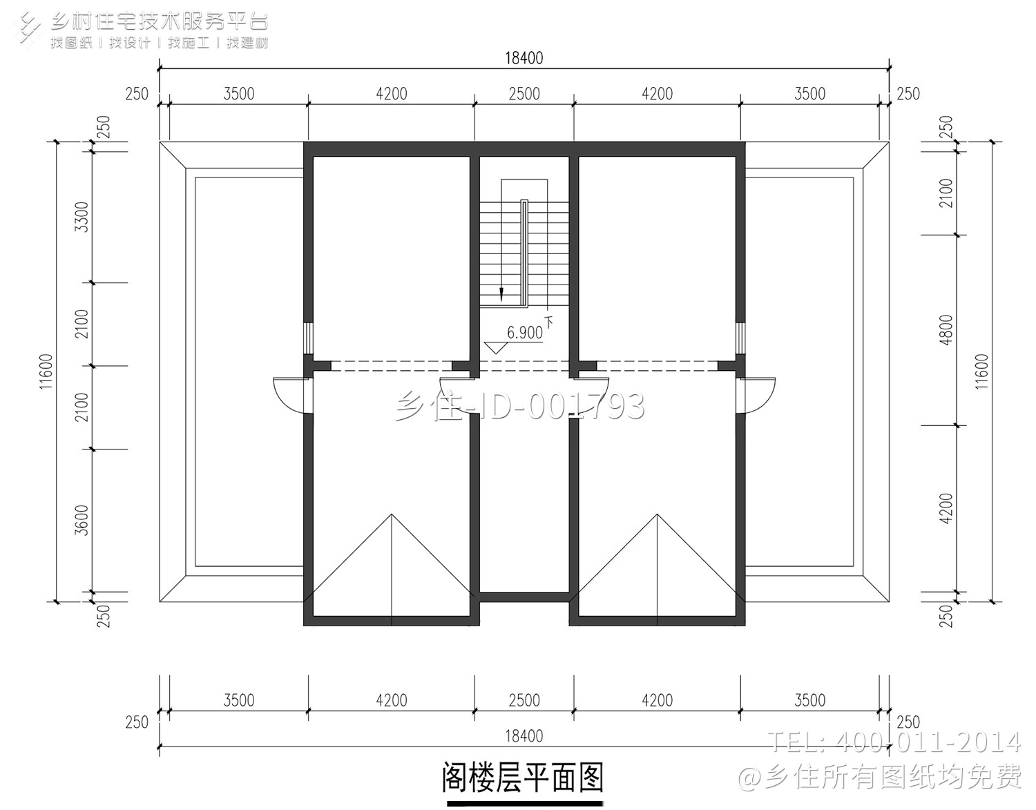 北京房山二层双拼欧式风格别墅