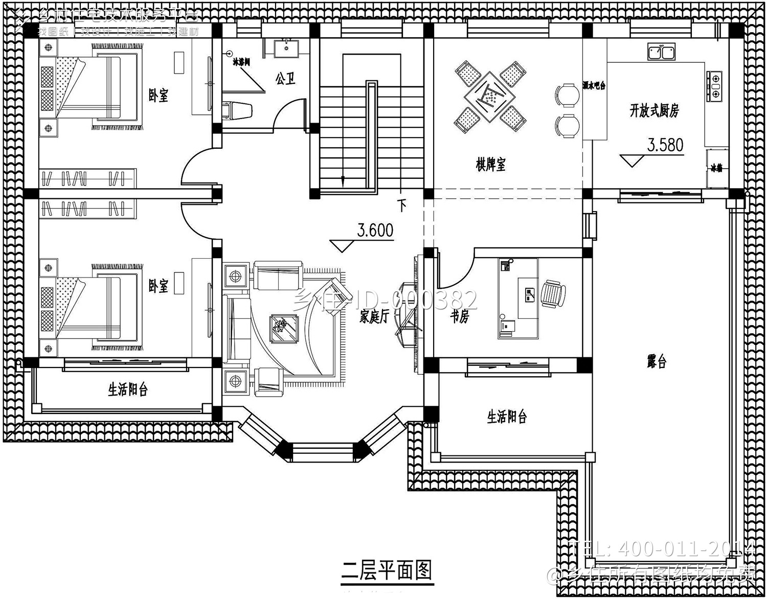 北京房山于家新中式别墅