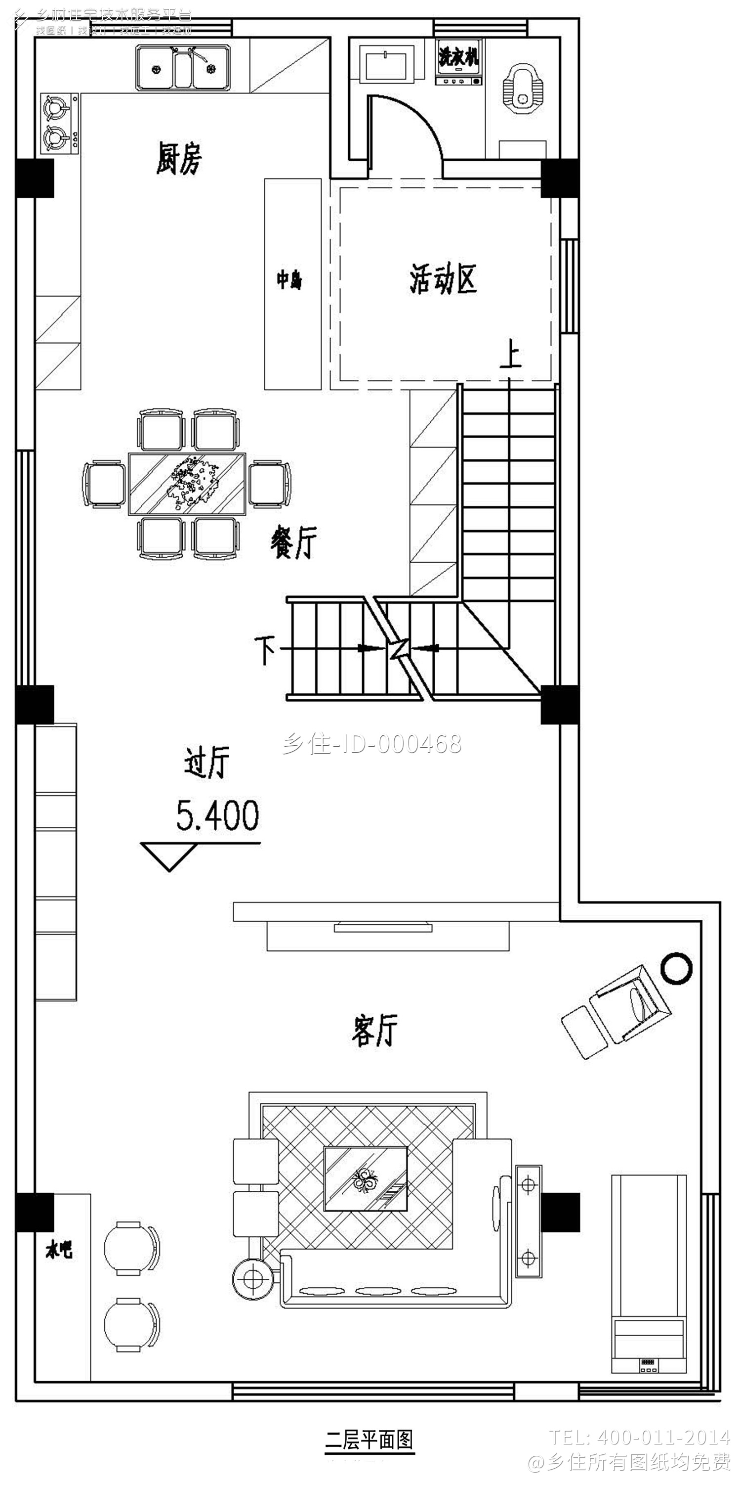 福建厦门陈家现代别墅设计图纸