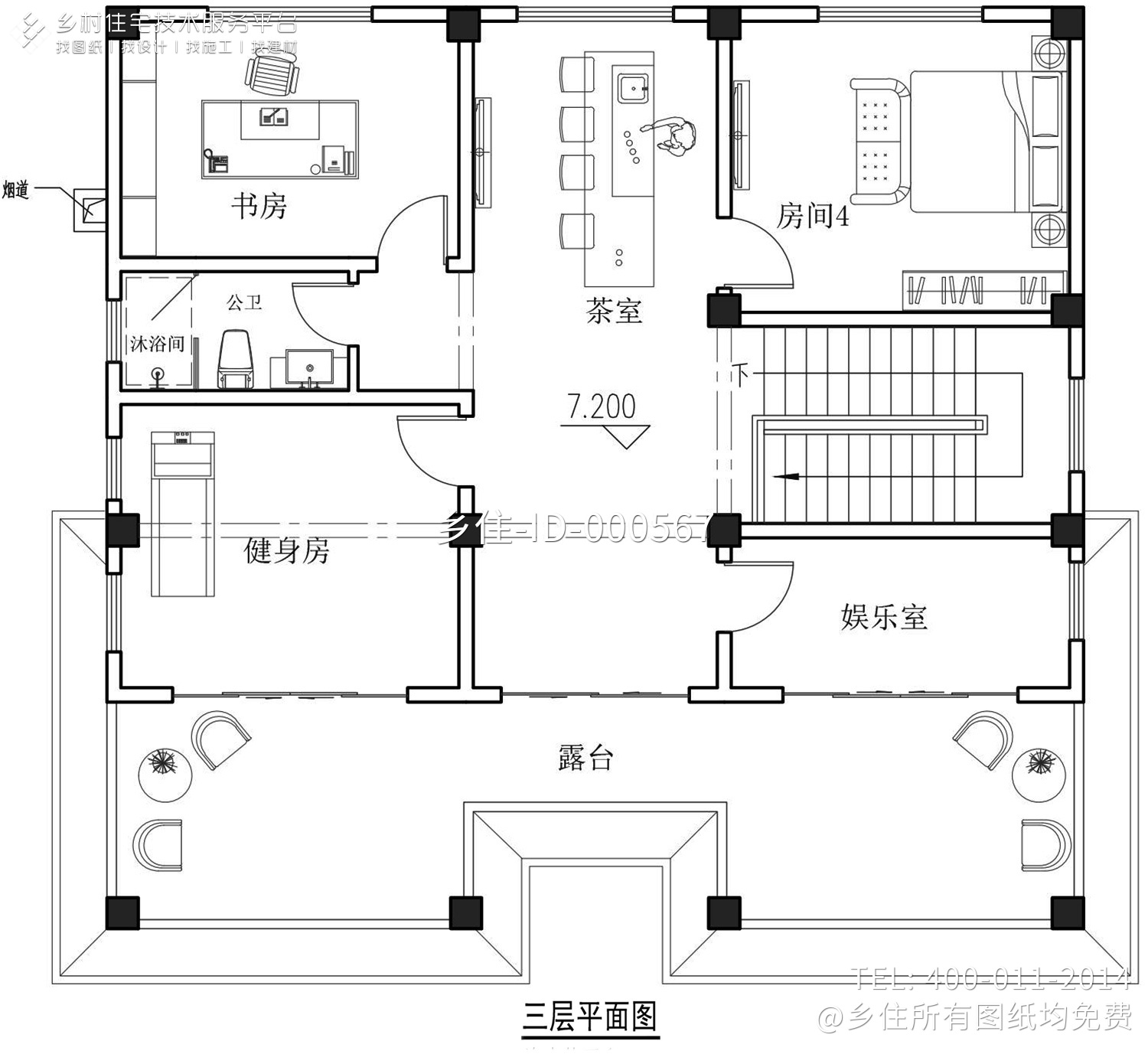 广西玉林黄家新中式别墅图纸