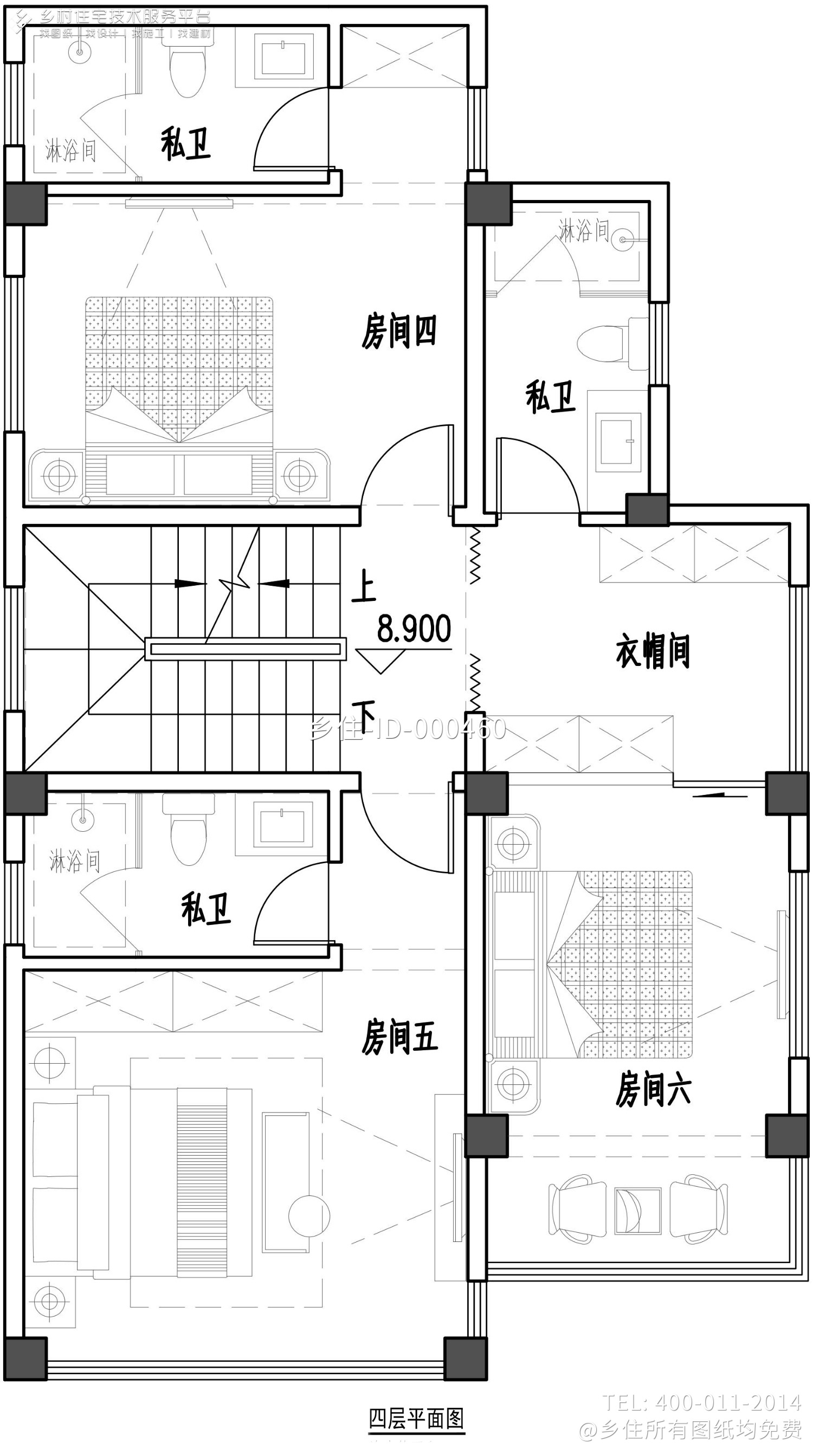 厦门卢先生现代农村自建房图纸