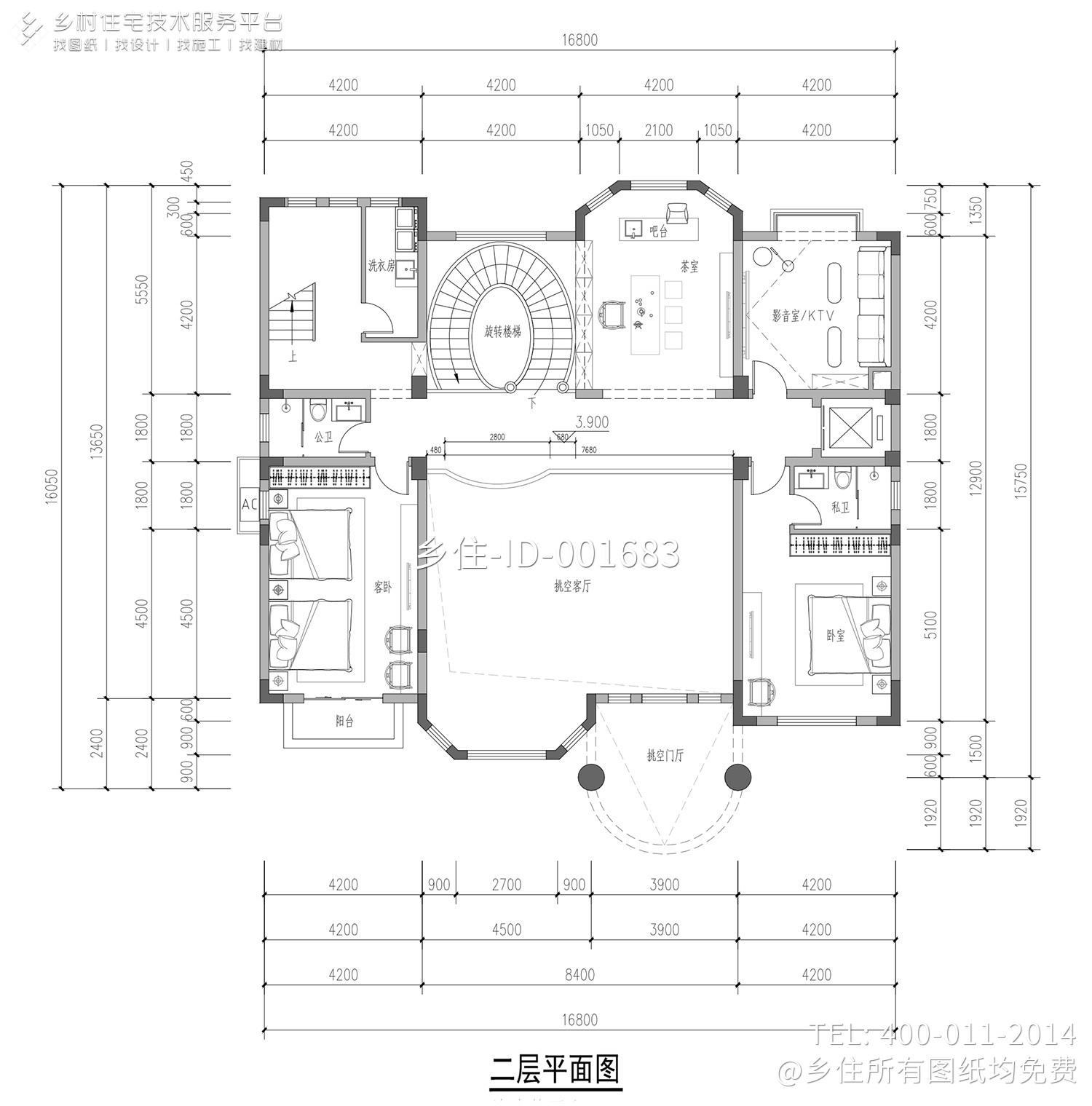 湖南岳阳杨家欧式别墅图纸