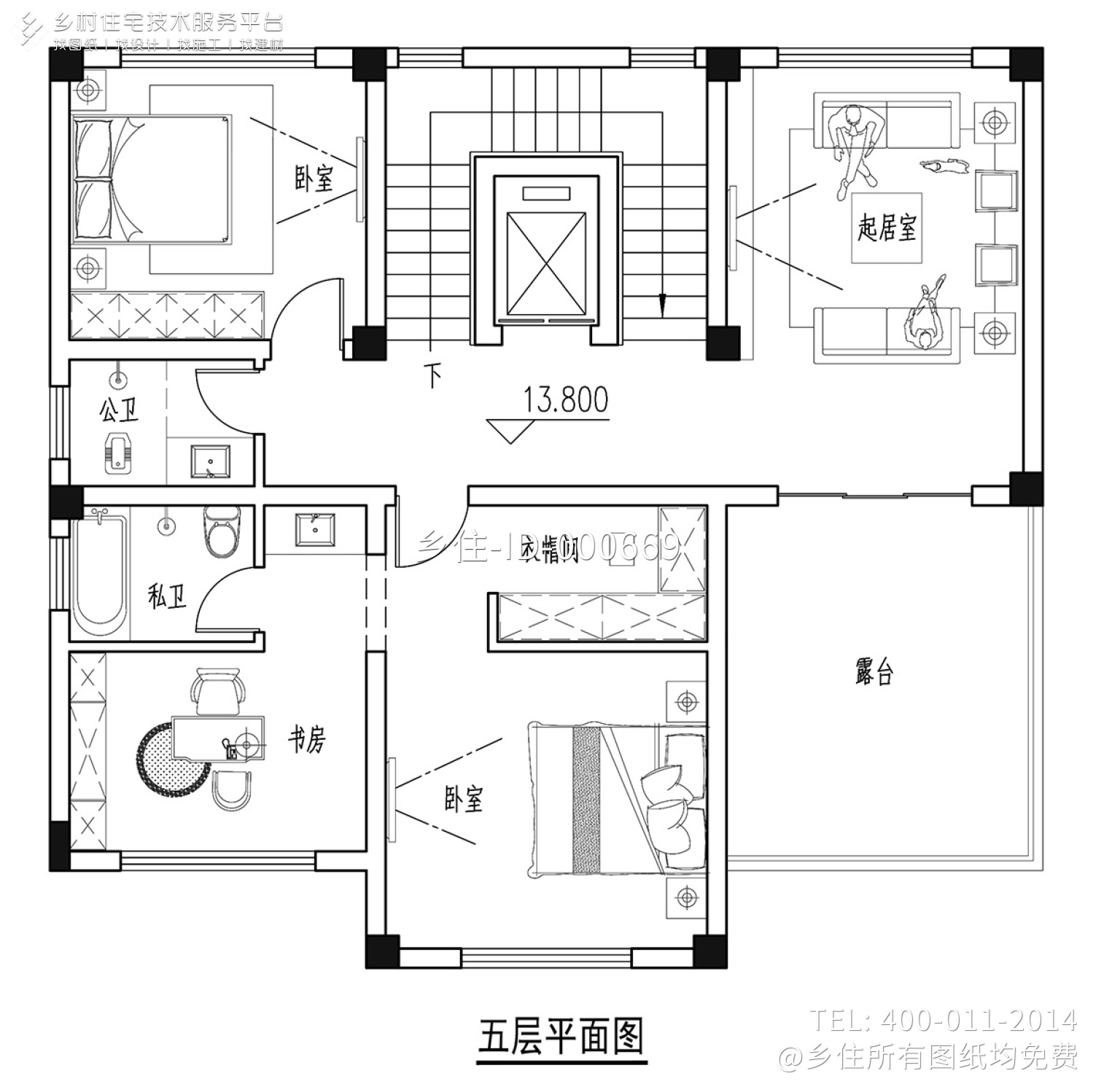 恩施兰家欧式农村别墅图纸