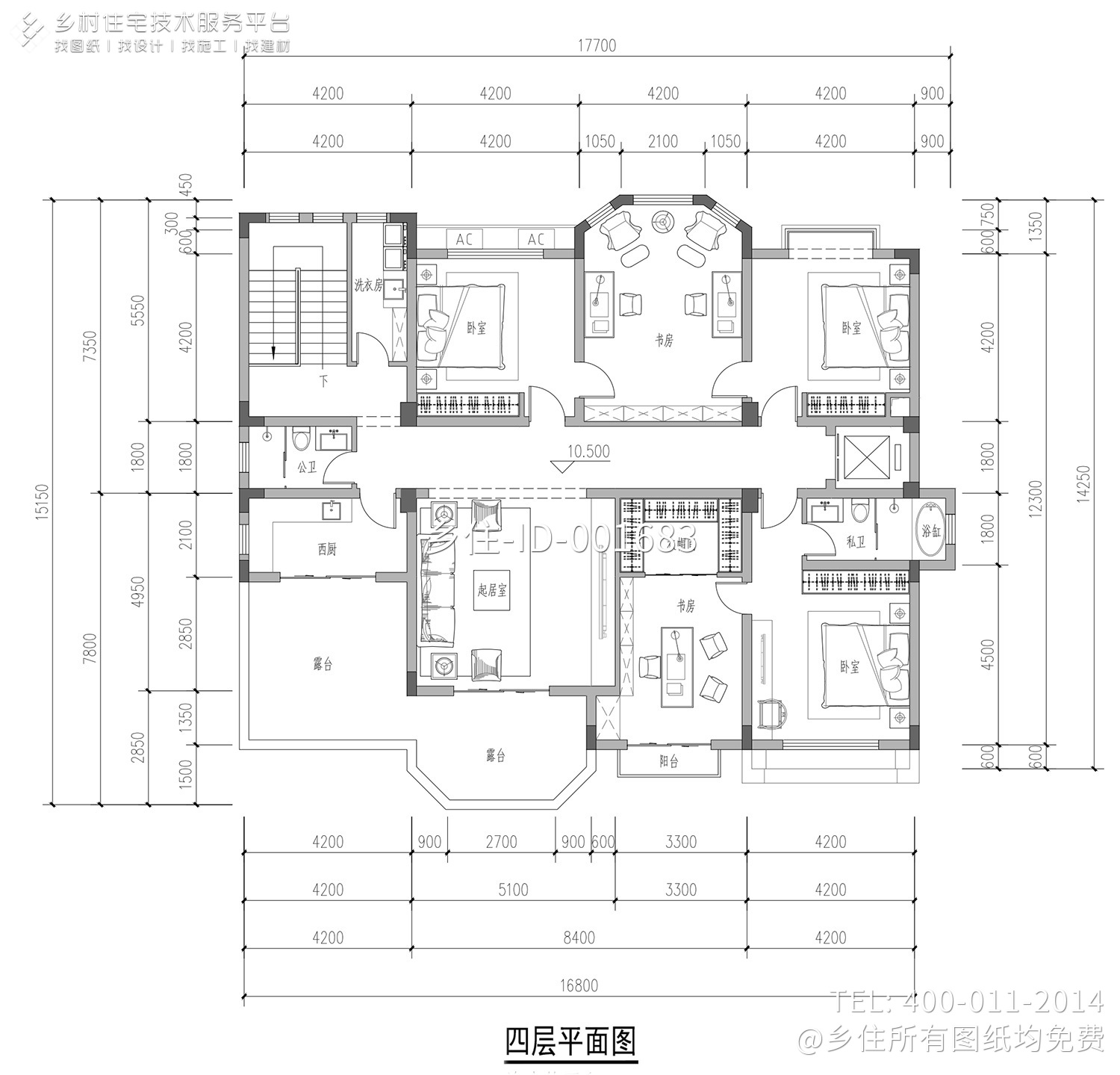 湖南岳阳杨家欧式别墅图纸