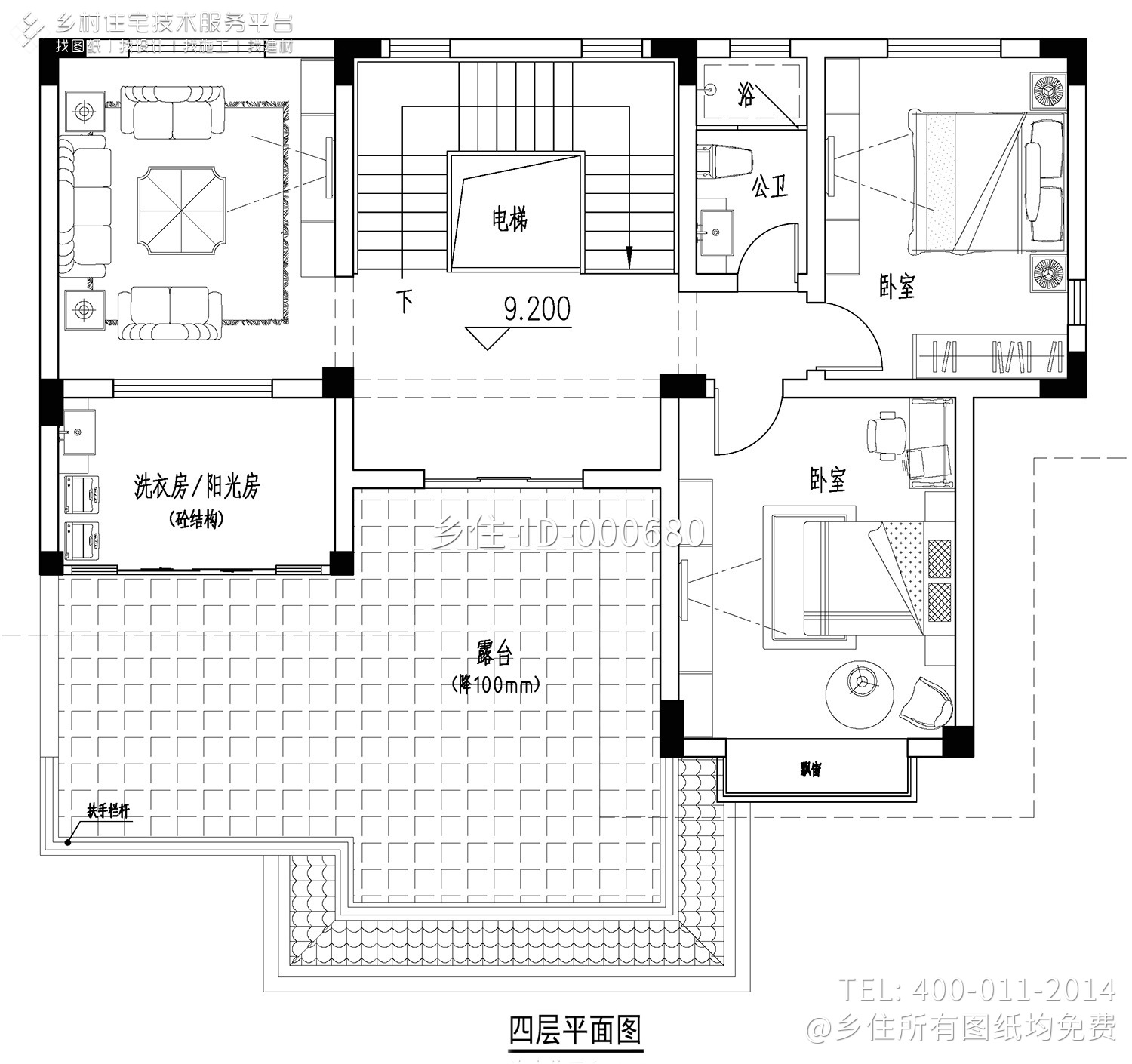 福建福清陈氏欧式别墅图纸