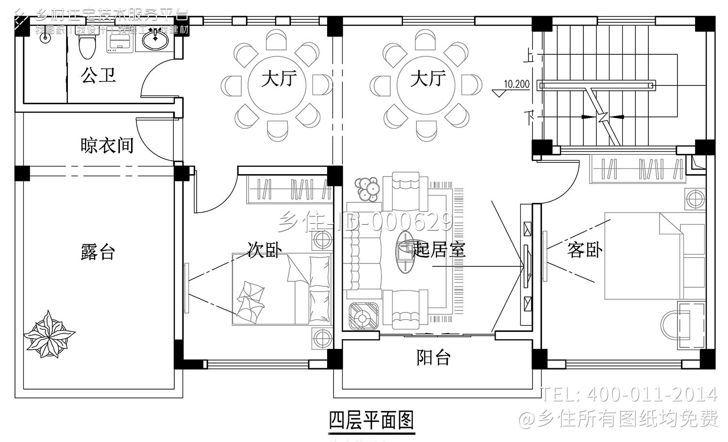 广东清远曾家欧式别墅图纸