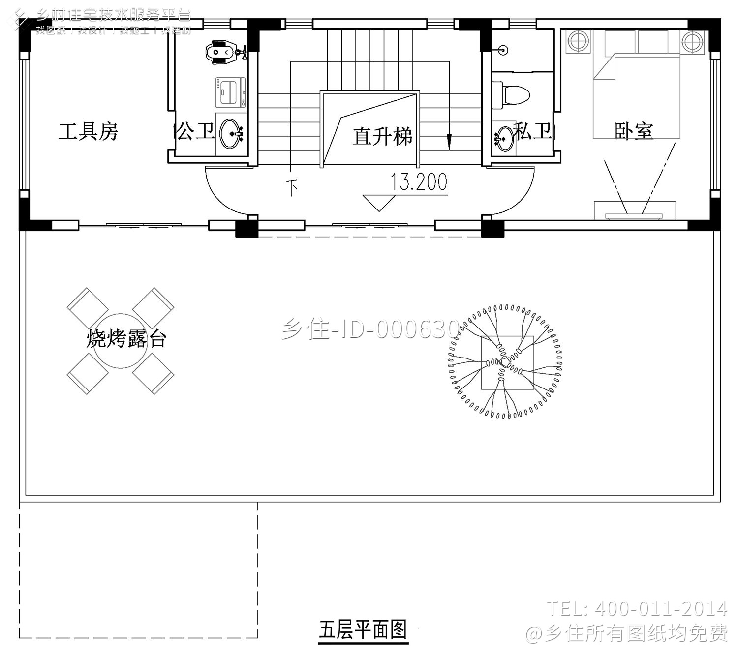 广东清远何家现代别墅图纸