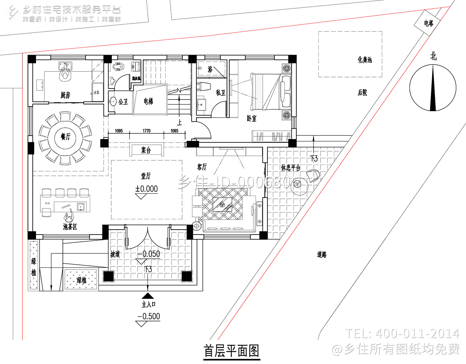 福建福清陈氏欧式别墅图纸