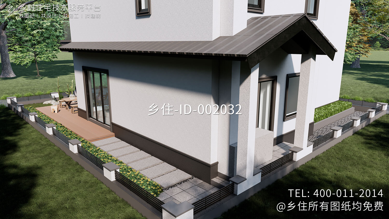 浙江湖州王家三层中式自建别墅
