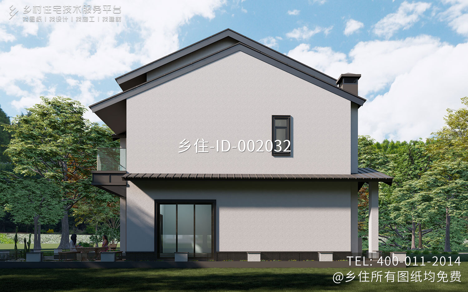 浙江湖州王家三层中式自建别墅