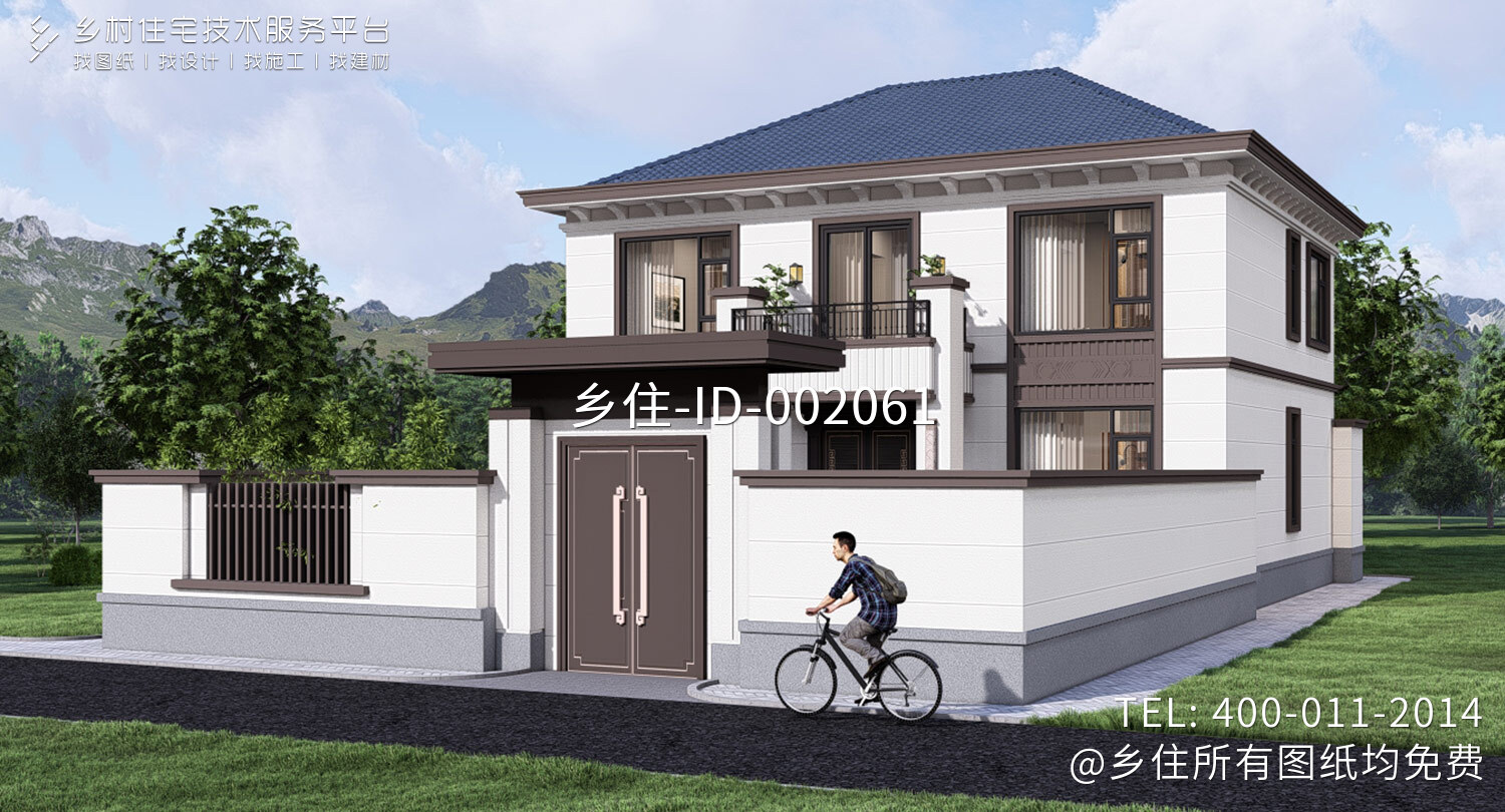 北京顺义魏家二层新中式自建别墅