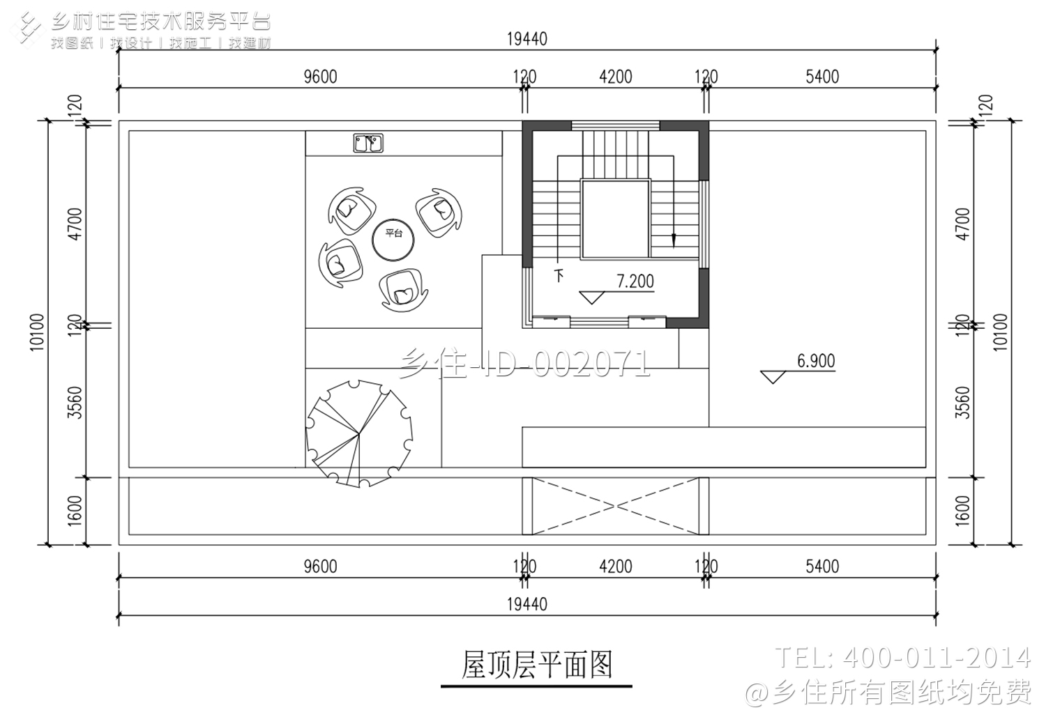 山东平度付家二层现代自建别墅	