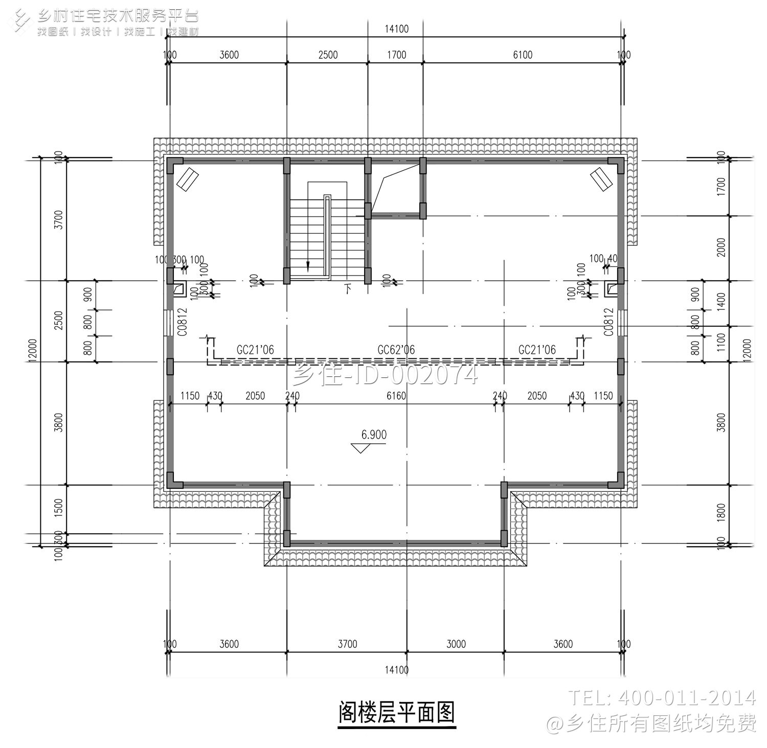 北京延庆彭家二层新中式自建别墅	