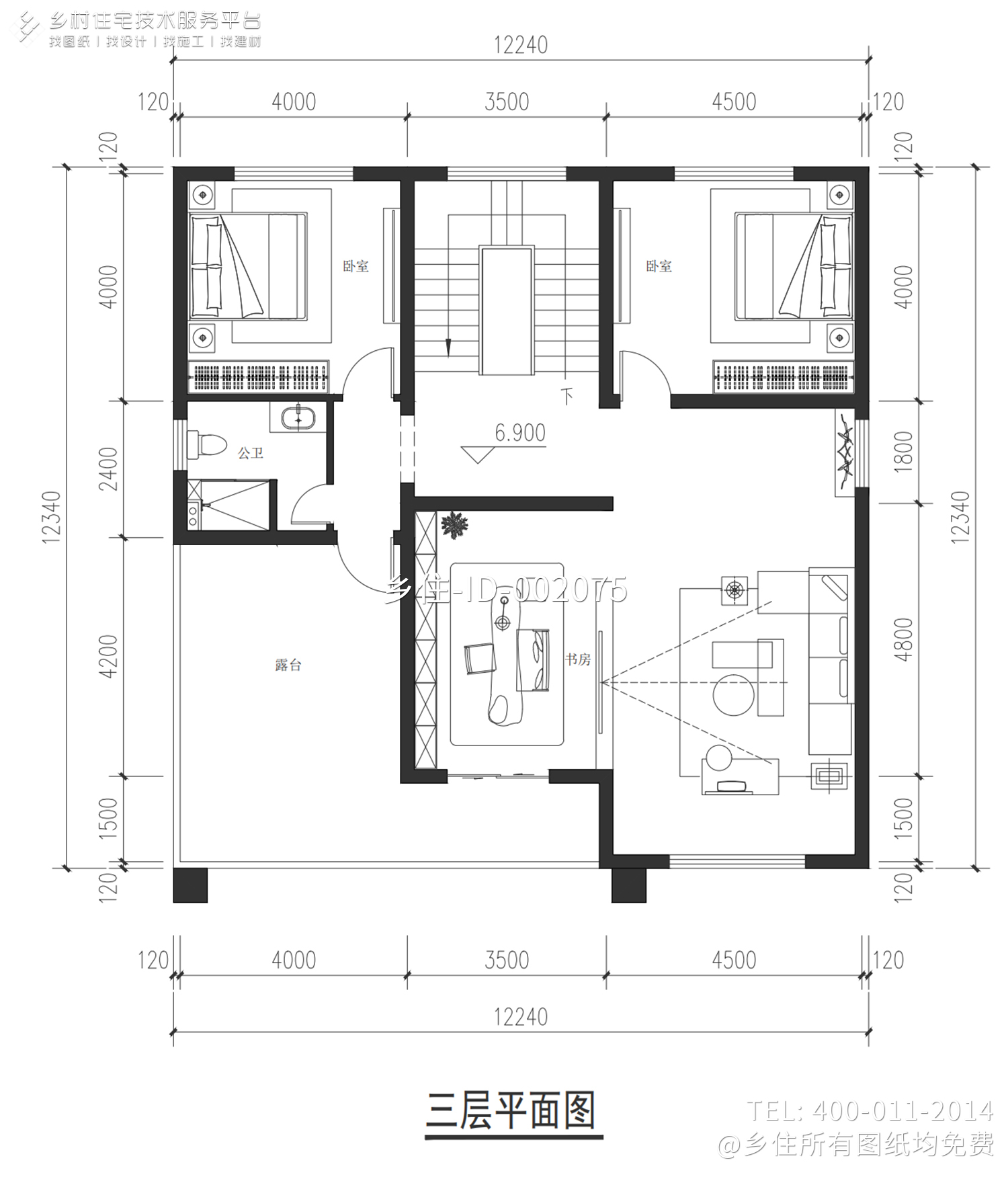 湖南永州陈家三层新中式自建别墅