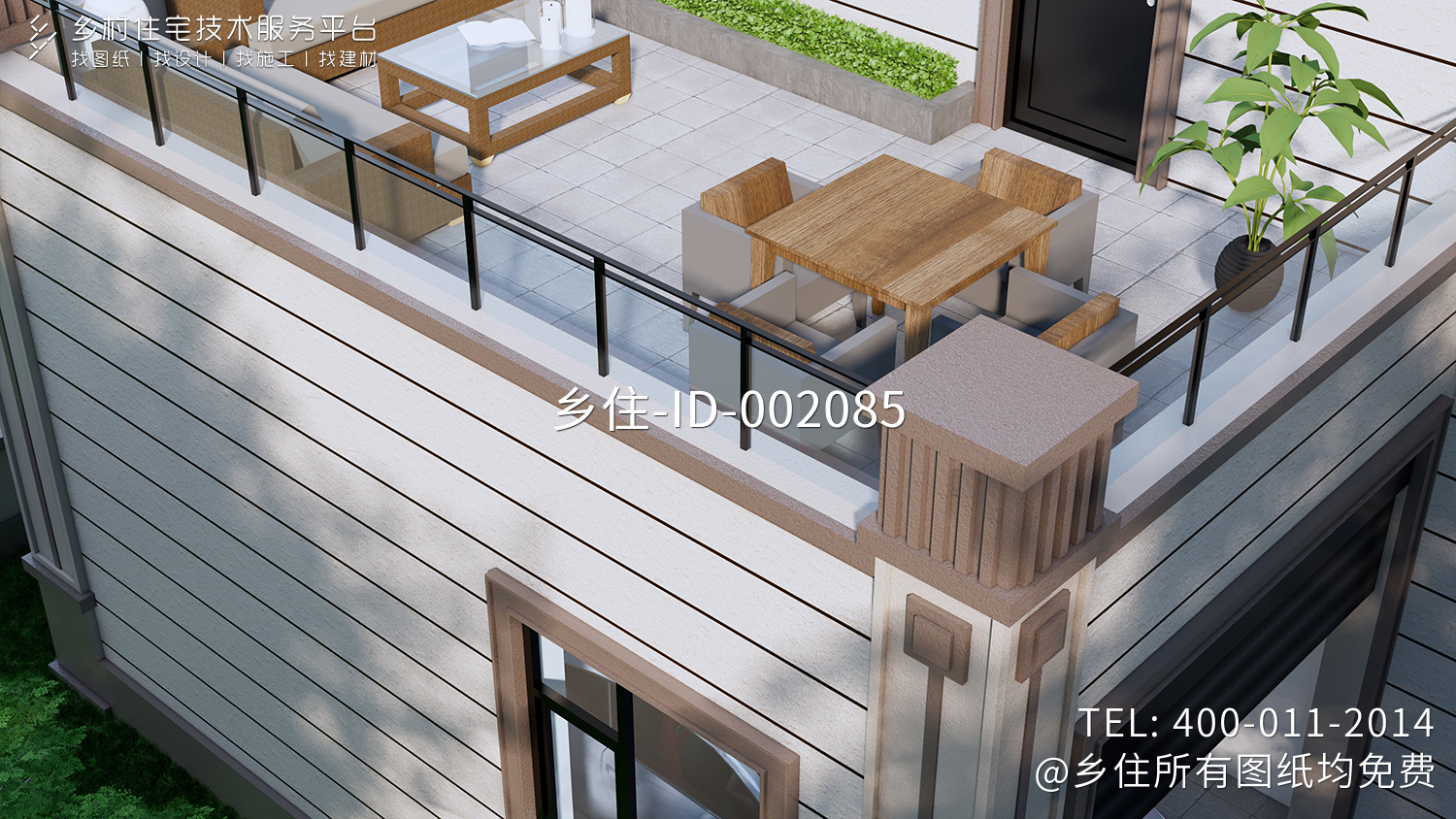 湖南衡阳陈家二层新中式自建别墅	