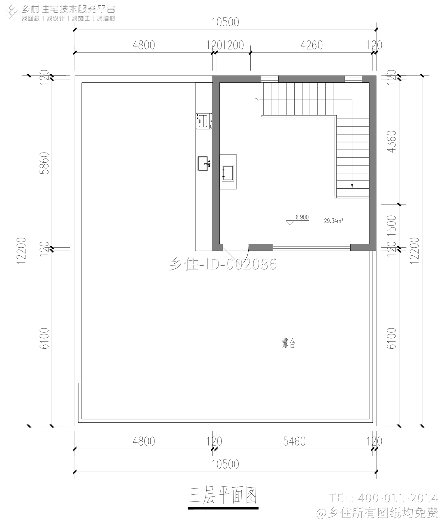 安徽合肥杨家三层现代自建别墅	