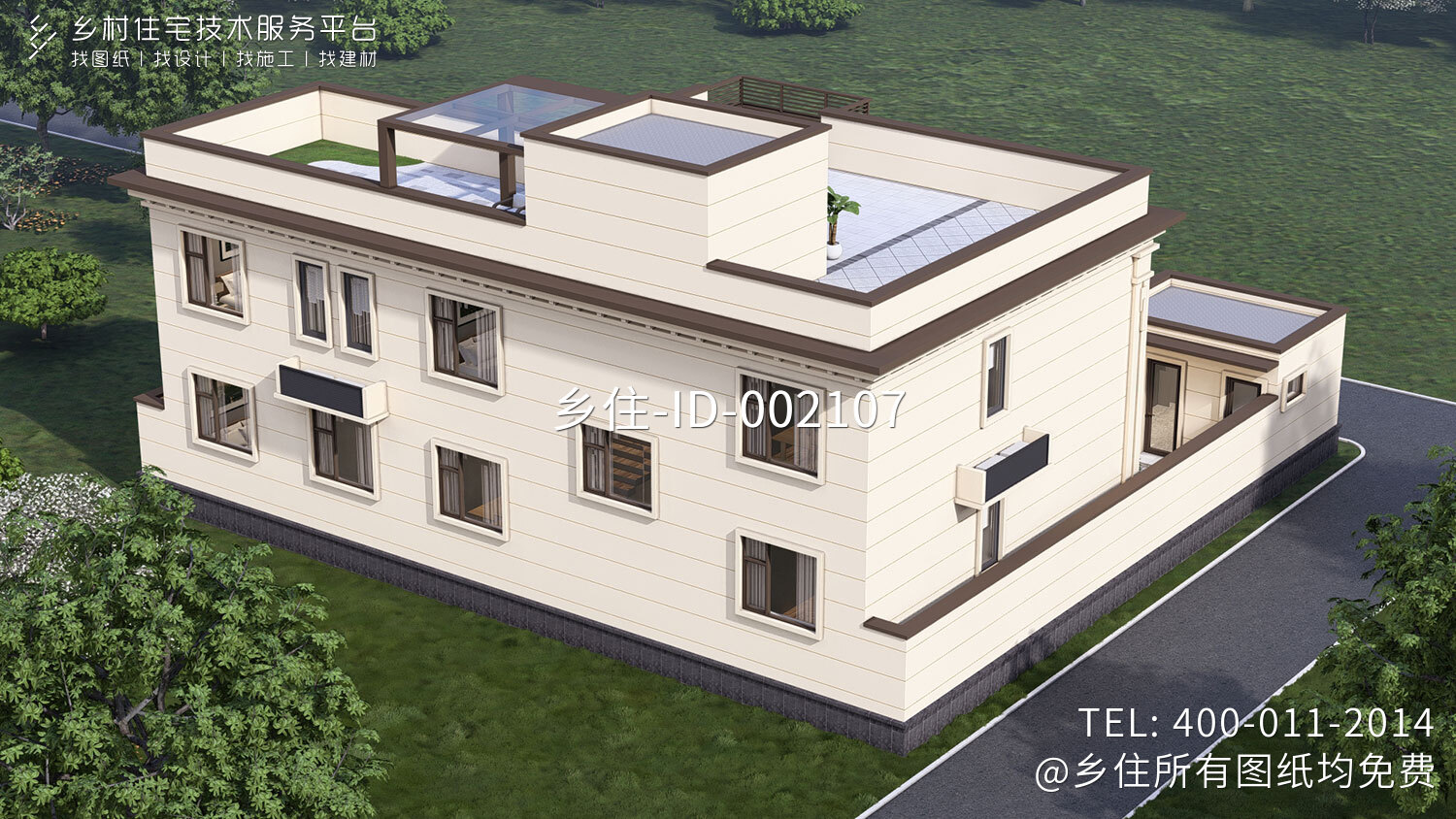 山东临沂董家二层新中式自建别墅	