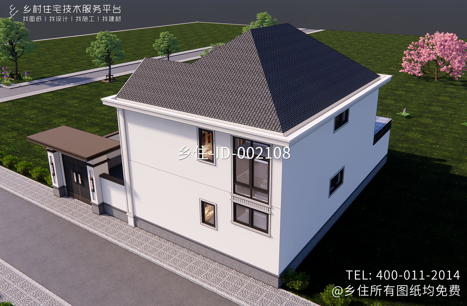 河南周口韩家二层欧式自建别墅	
