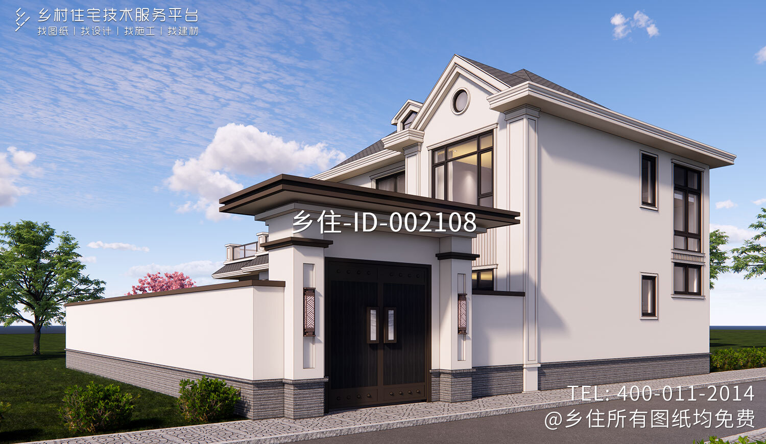 河南周口韩家二层欧式自建别墅	