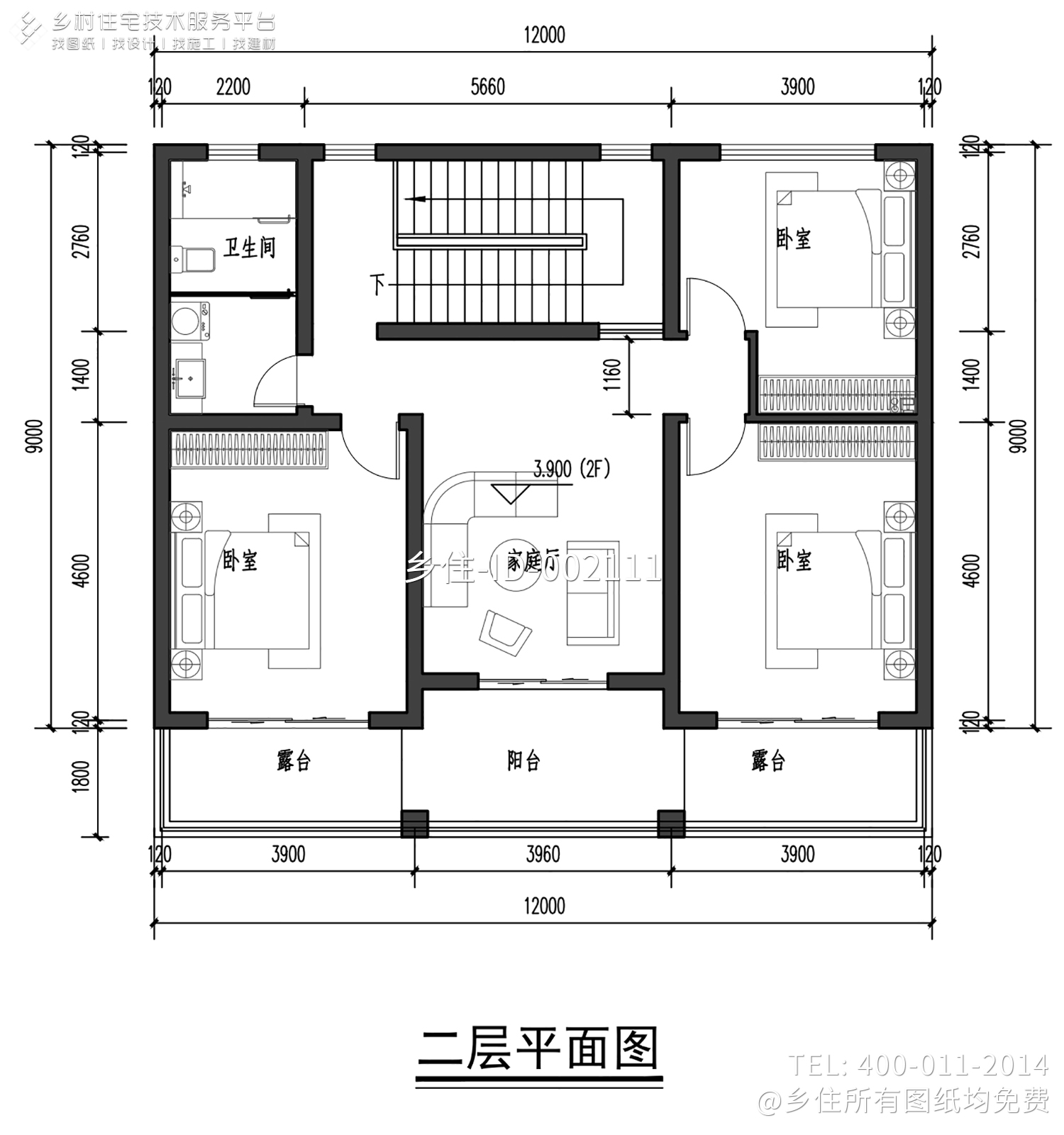 云南昆明谢家二层新中式别墅