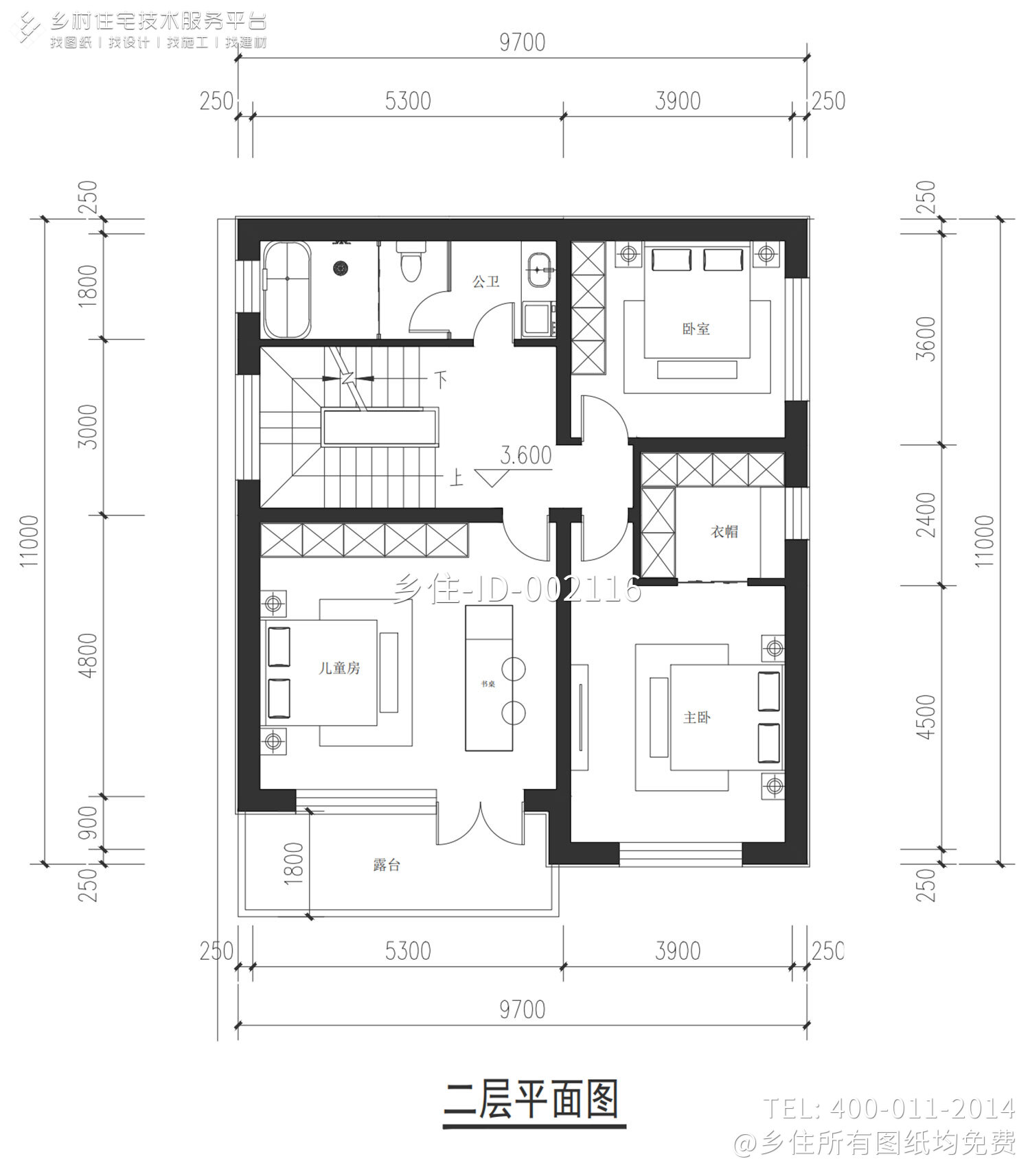 北京怀柔白家二层欧式自建别墅	