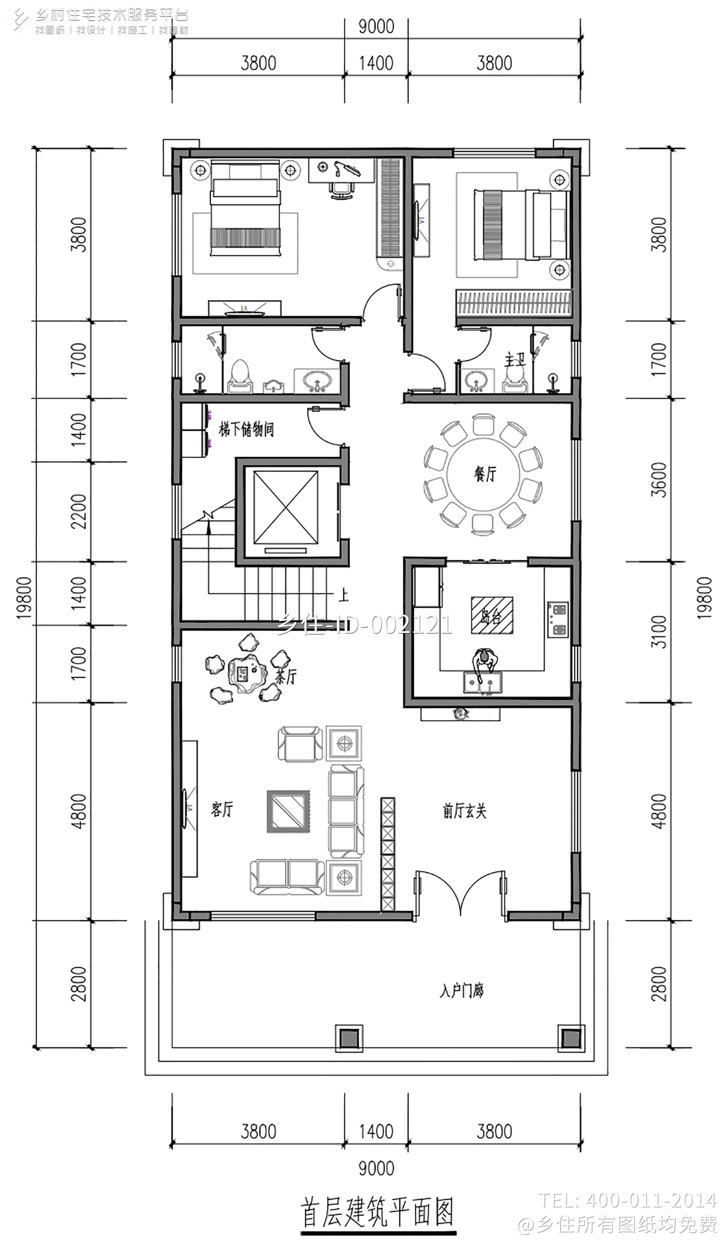 广东广州李家四层欧式别墅