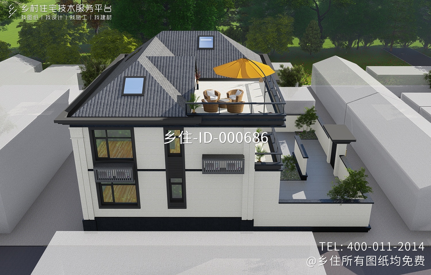 北京房山王家新中式别墅