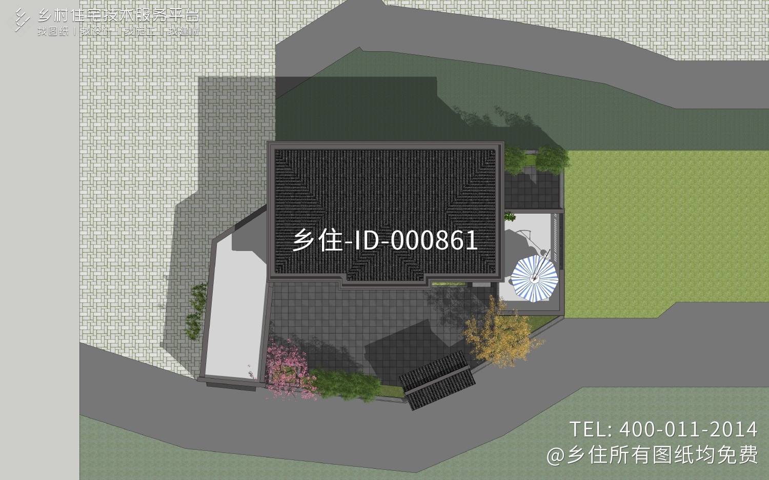 四川广汉曾家新中式别墅