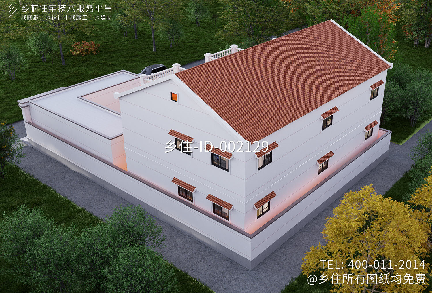 山东菏泽徐家二层欧式自建别墅	