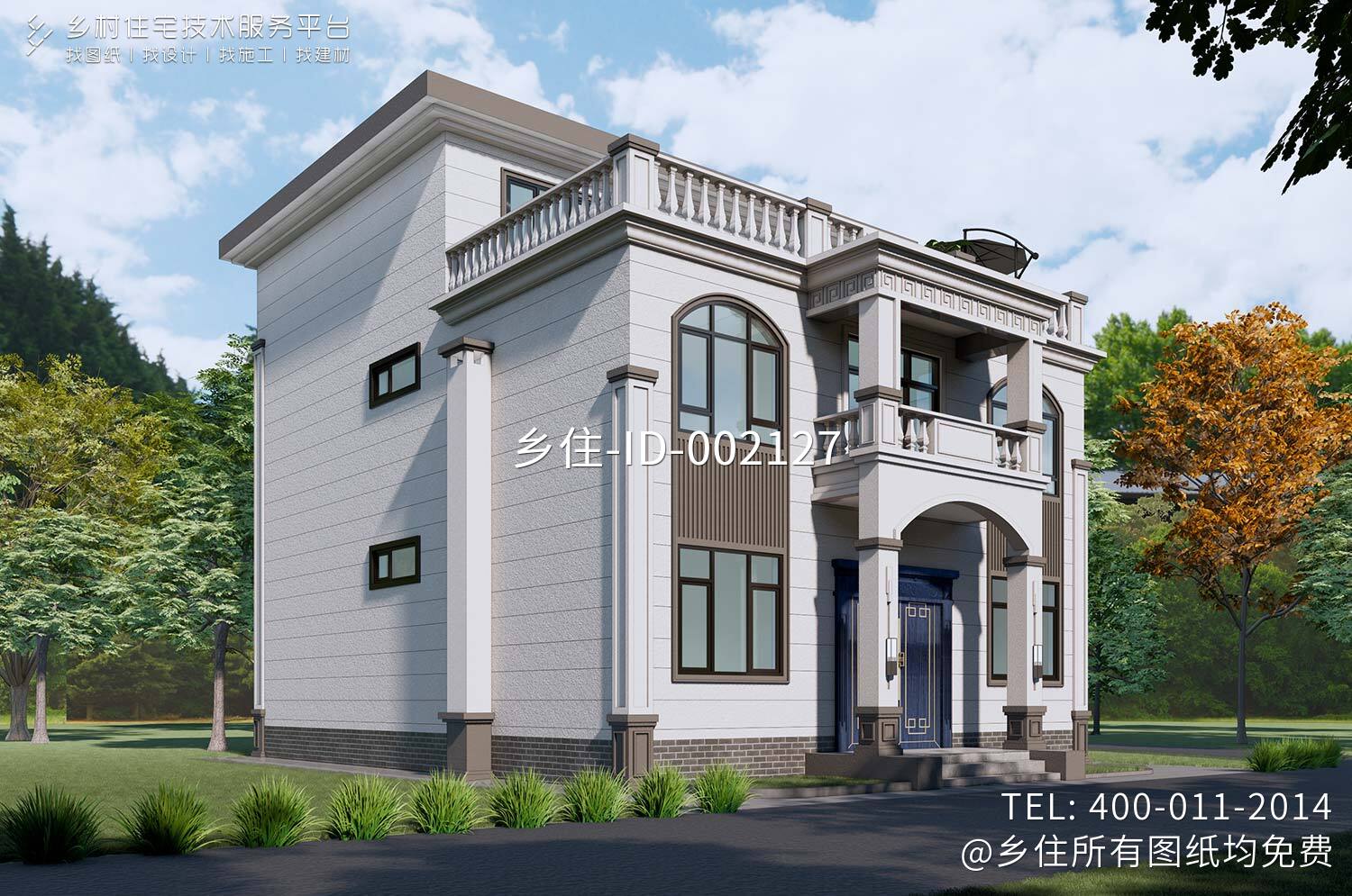 湖南永州陈家三层欧式自建别墅