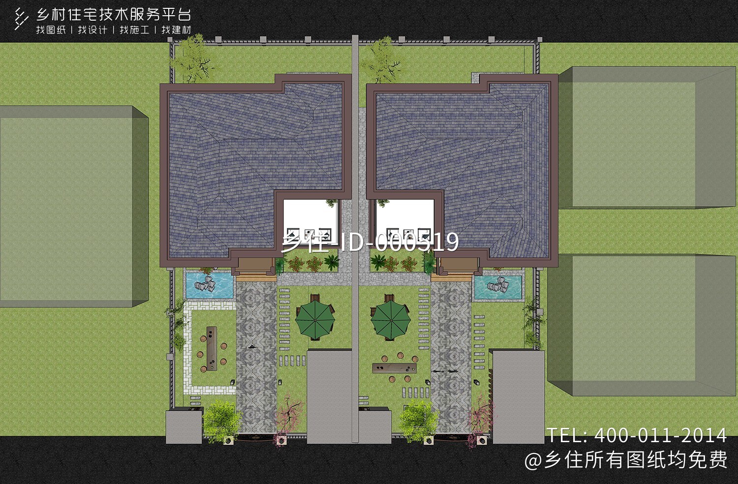 河南商丘刘家欧式双拼别墅