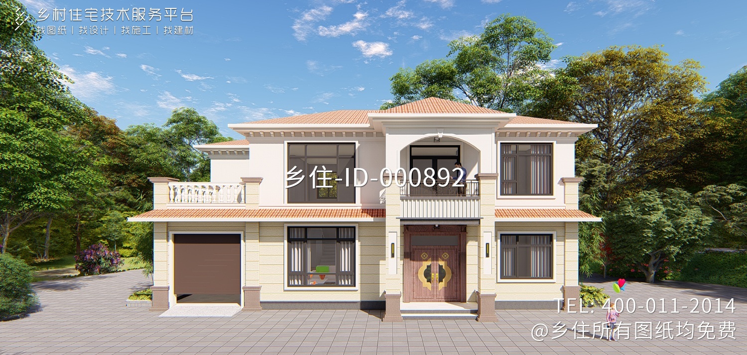 四川内江张家欧式别墅