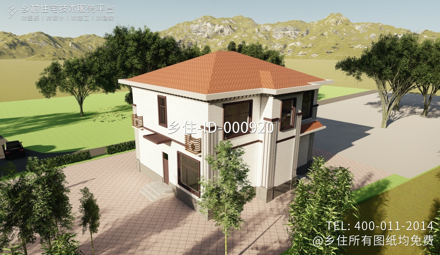 江西上饶王家欧式别墅设计图纸