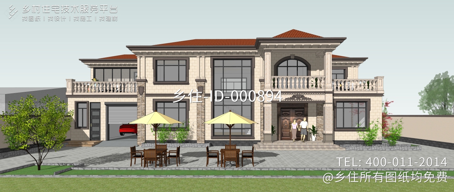 内蒙古赤峰李家欧式别墅