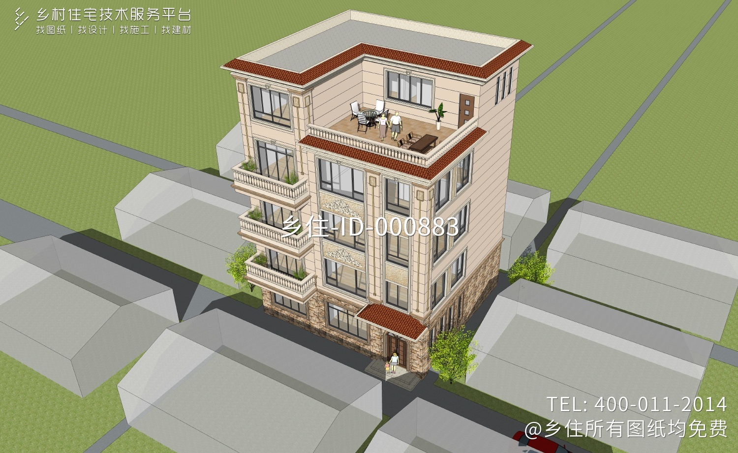 广东湛江陈家欧式别墅图纸