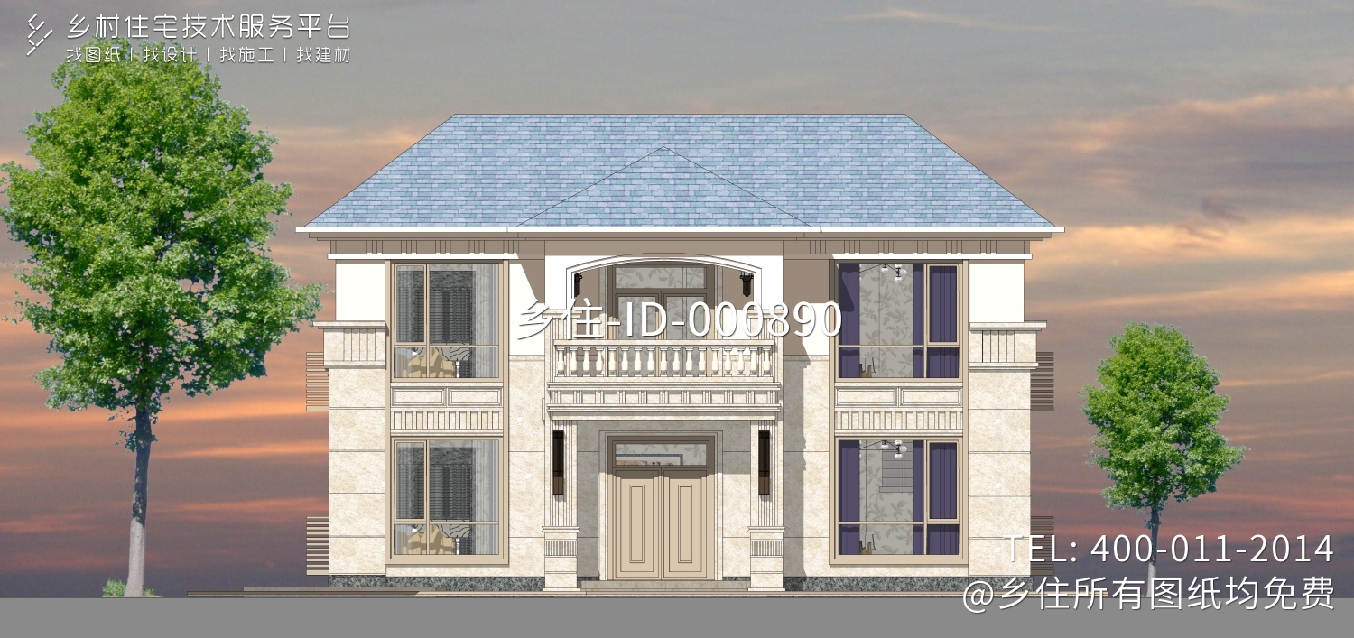 四川南充何家欧式别墅