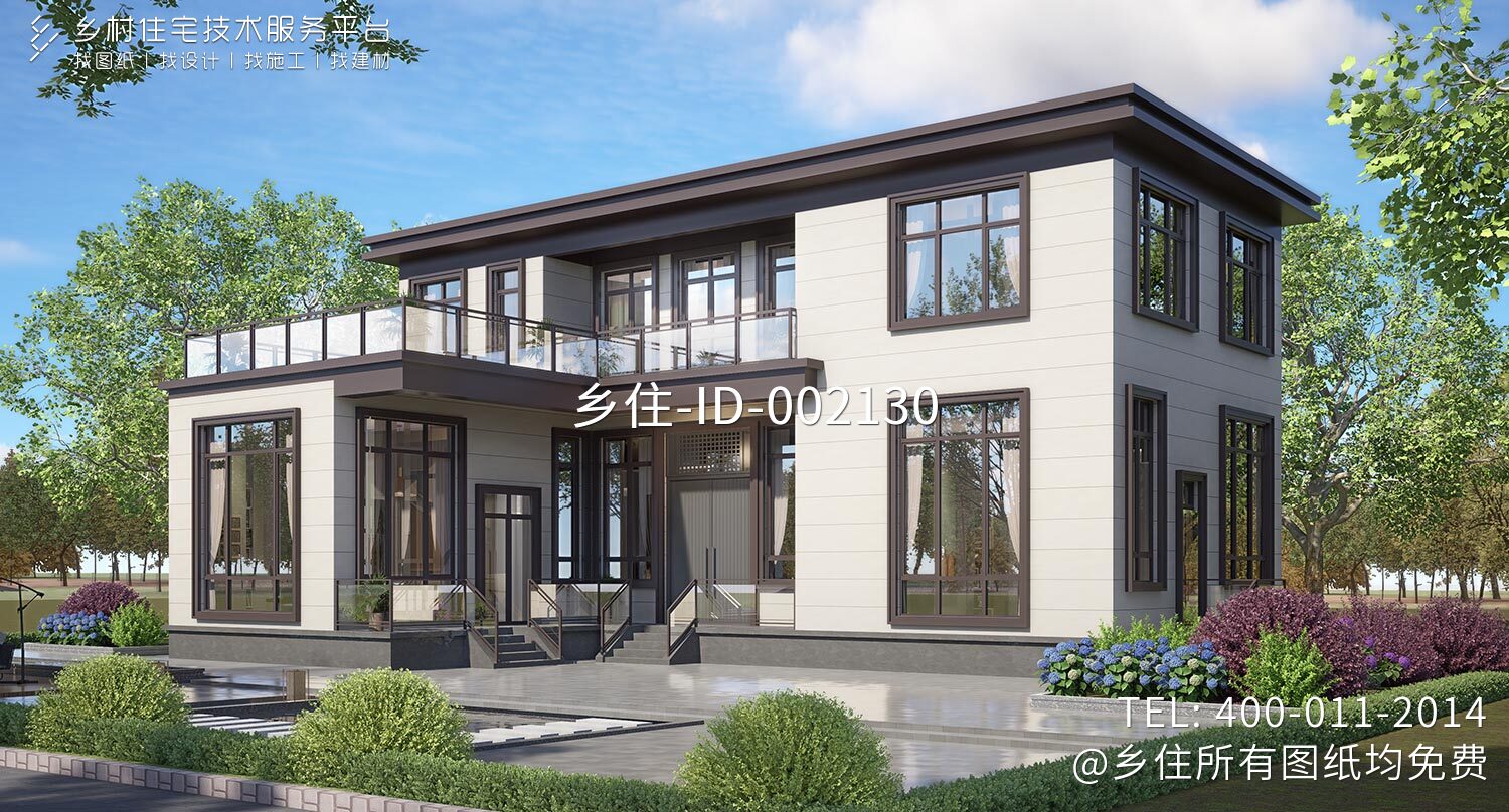 贵州六盘水雷家二层新中式别墅	