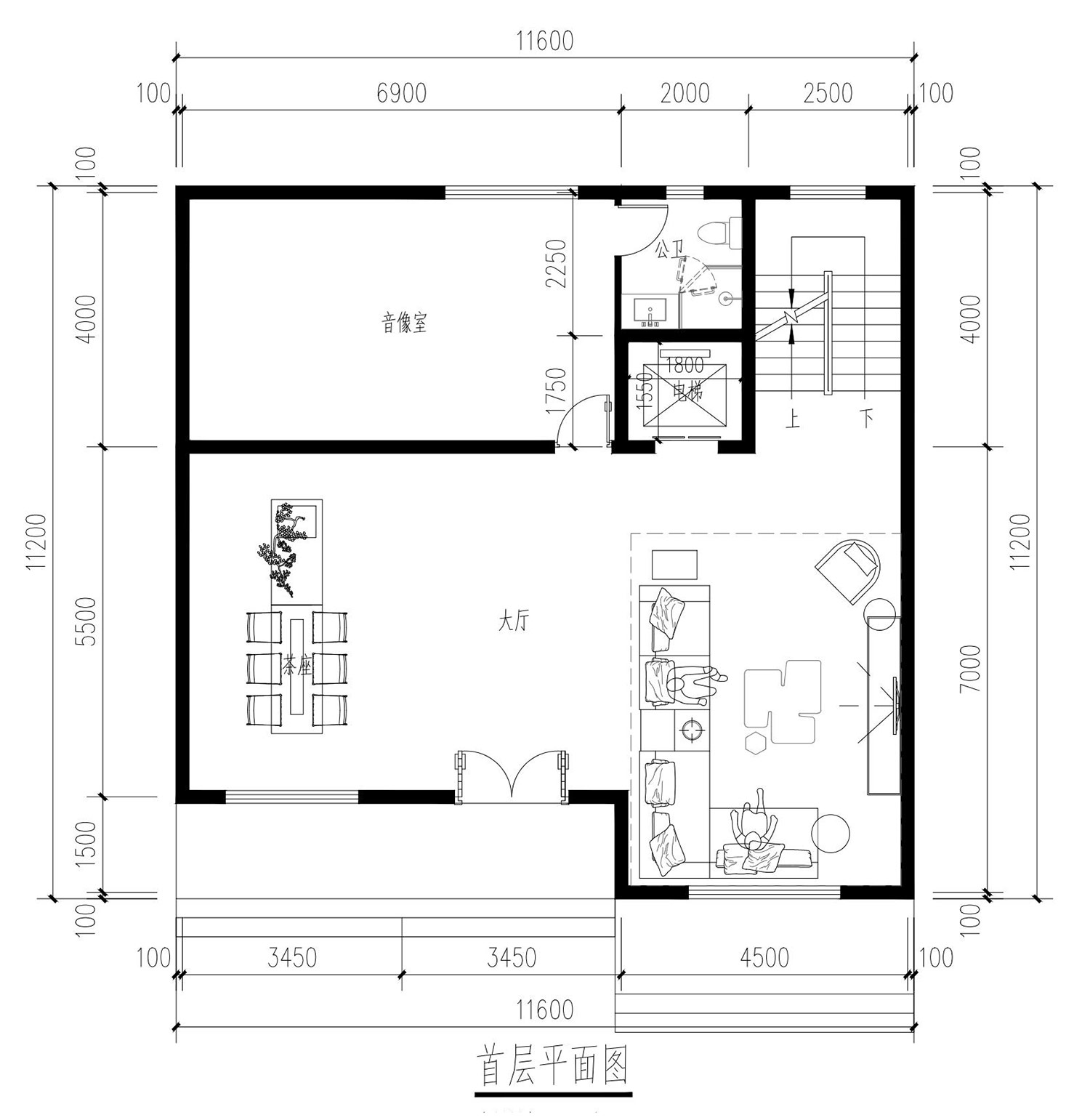 广西北海柯家六层现代别墅