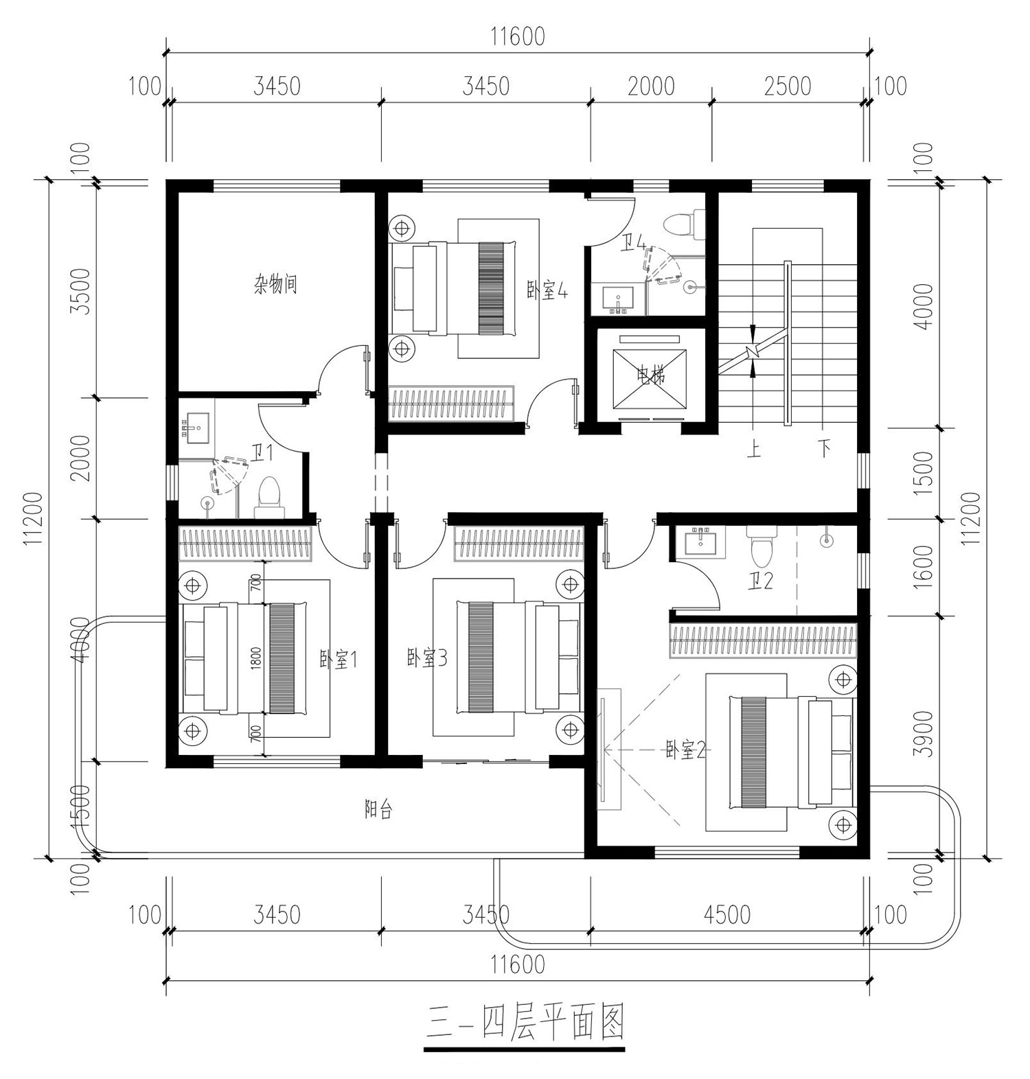广西北海柯家六层现代别墅