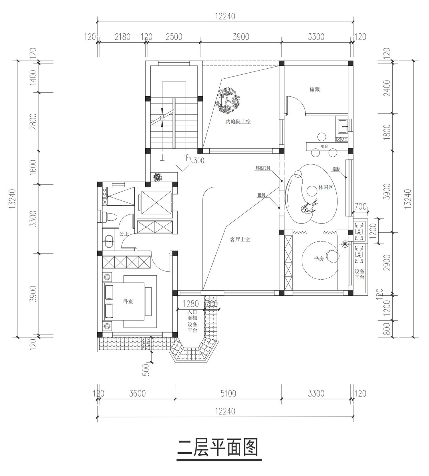 浙江嘉兴钟家三层新中式别墅