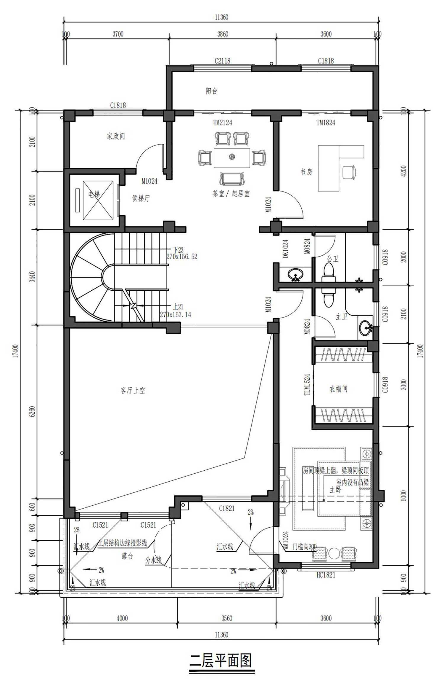 陕西西安王家四层现代自建别墅	
