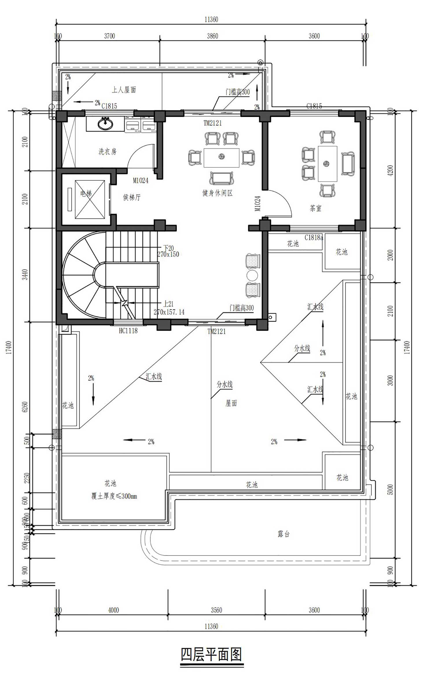 陕西西安王家四层现代自建别墅	
