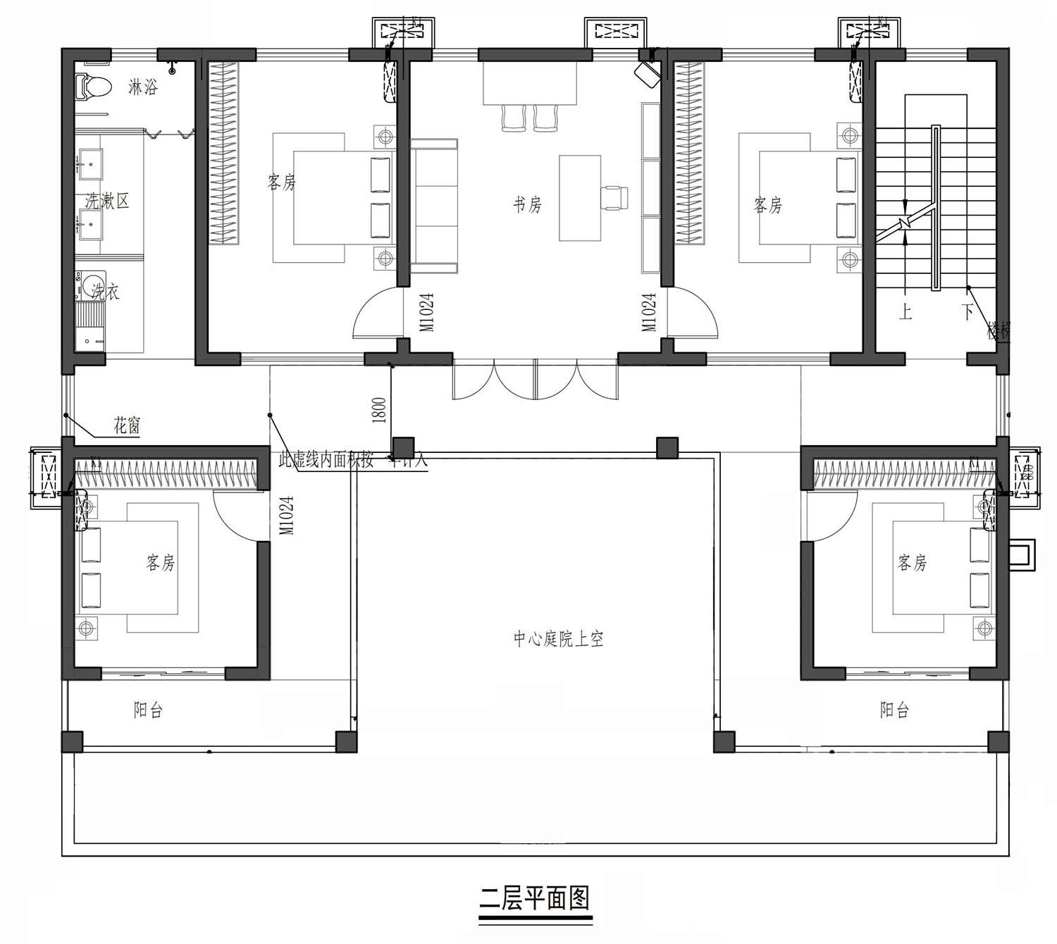 湖南衡阳封家二层新中式自建别墅