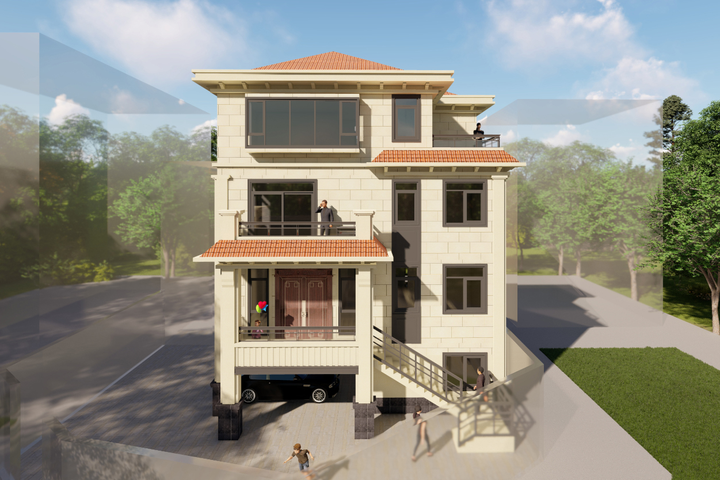 福建厦门吕家欧式别墅