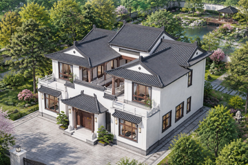 湖南衡阳朱家中式四合院别墅