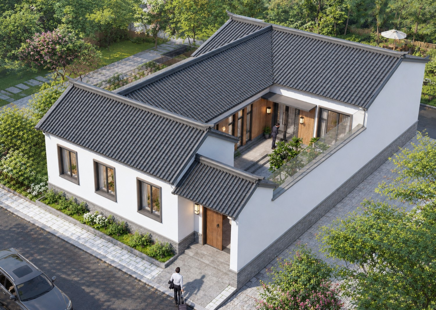 北京通州小屯村付家中式宅院