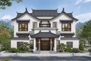 江西抚州洪家二层中式宅院