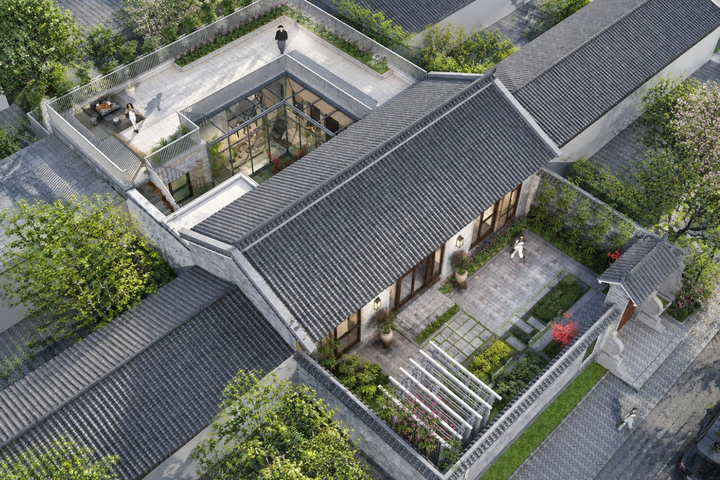 北京通州杨家新中式宅院