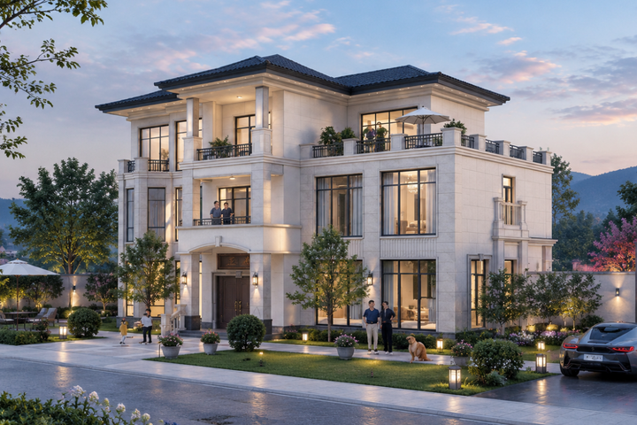 河南周口王家欧式别墅